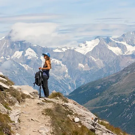 Dorfblick Saas Fee