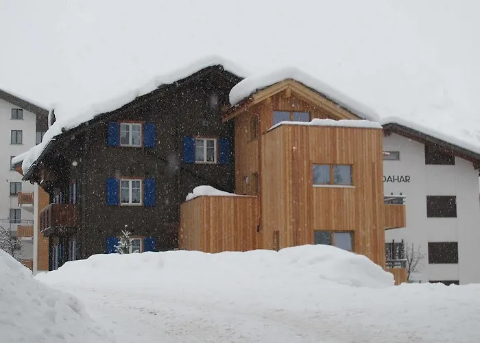 Dorfblick Daire Saas Fee
